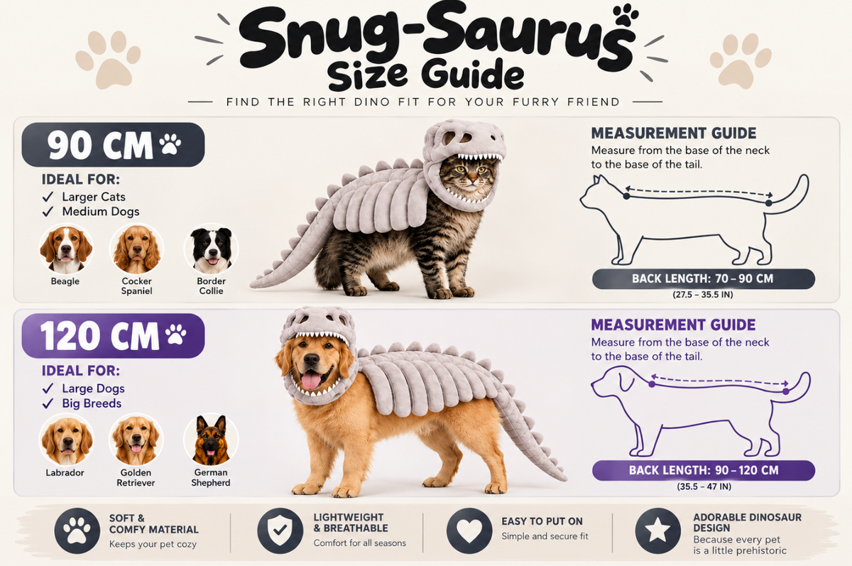 Snug-Saurus Dino Costume
