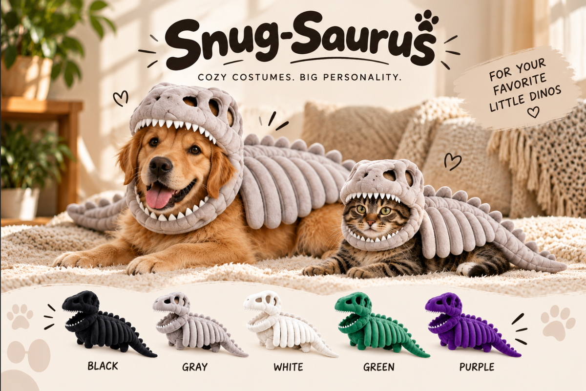 Snug-Saurus Dino Costume